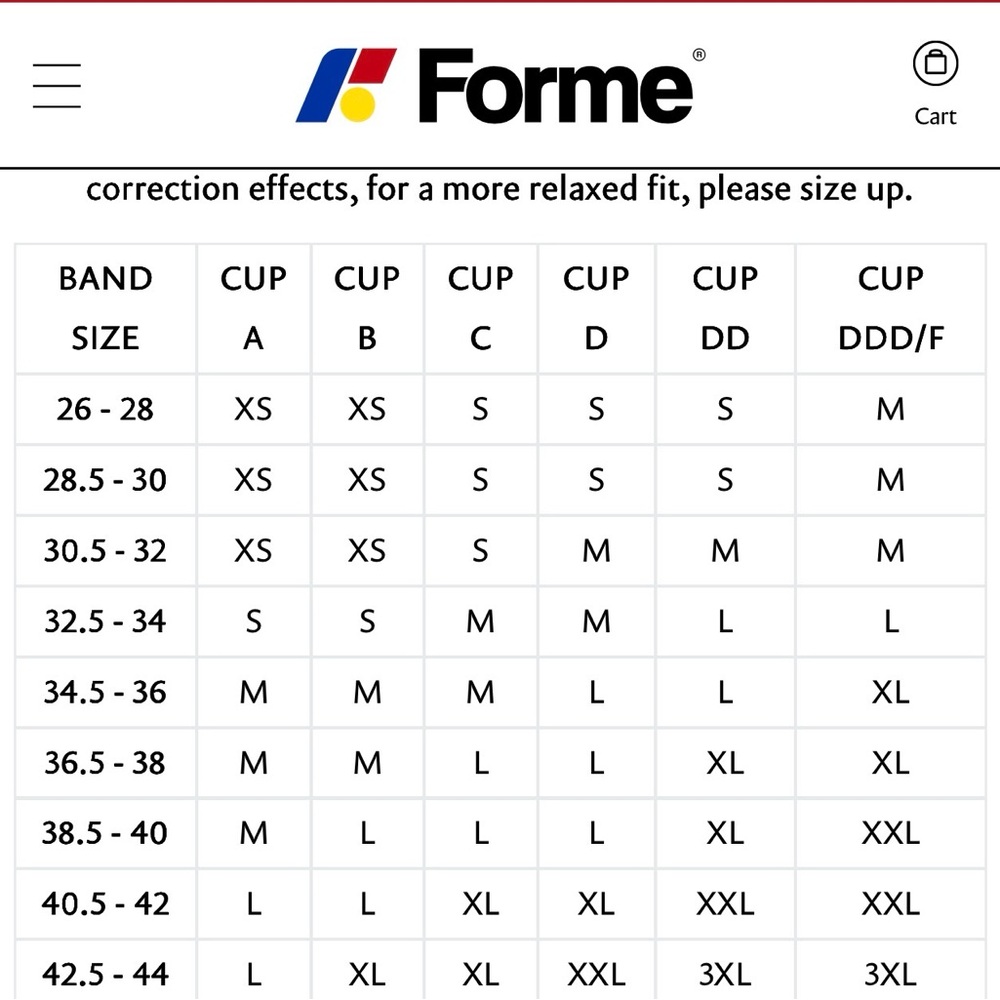Forme Posture Correcting Power Bra Size S Ecru - Picture 5 of 6